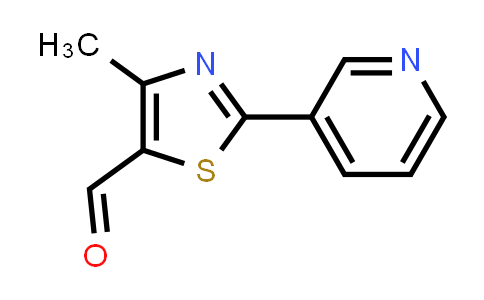 4-Methyl-2-pyridin-3-YL-thiazole-5-carbaldehyde