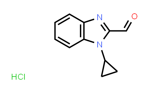 1-Cyclopropyl-1H-benzoimidazole-2-carbaldehyde hydrochloride