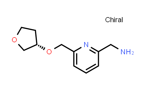 (S)-(6-(((Tetrahydrofuran-3-YL)oxy)methyl)pyridin-2-YL)methanamine