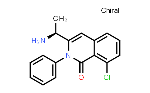 (S)-3-(1-aMinoethyl)-8-chloro-2-phenylisoquinolin-1(2H)-one