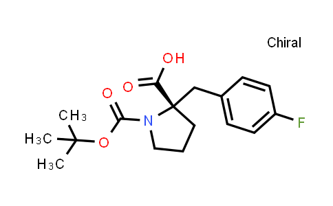 Boc-(S)-α-(4-fluoro-benzyl)-proline