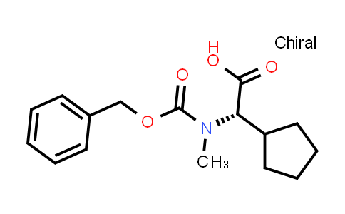 (S)-2-(N-Cbz-N-methyl-amino)-2-cyclopentylacetic acid