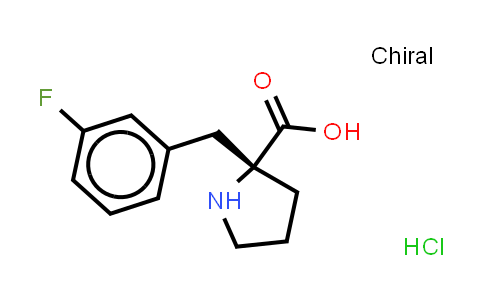 (R)-α-(3-fluoro-benzyl)-proline•HCl