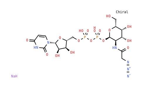 尿苷二磷酸-N-叠氮乙酰氨基半乳糖二钠盐 