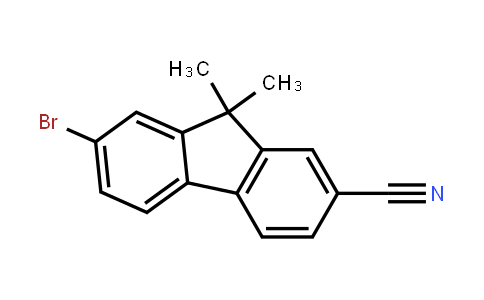 7-溴-9,9-二甲基-9H-芴-2-腈
