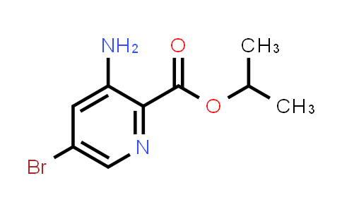 3-AMino-5-broMopyridin-2-carboxylic acid isopropyl ester