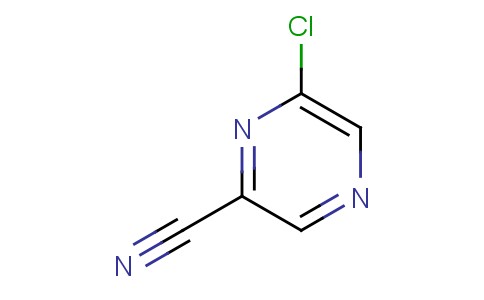 6-氯吡嗪-2-甲腈;