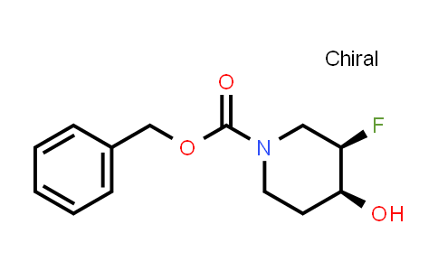 cis-1-cbz-3-fluoro-4-hydroxypiperidine