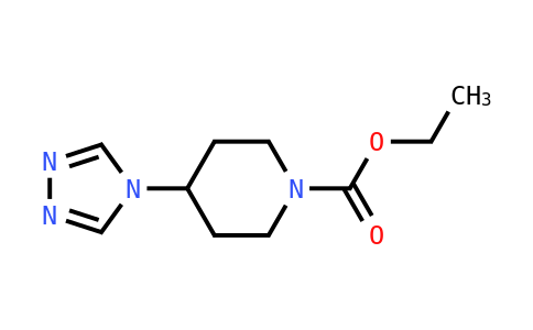 1-哌啶羧酸，4-(4H-1,2,4-三唑-4-基)-乙酯