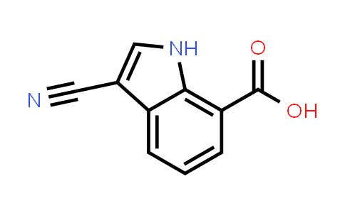3-cyano-1H-indole-7-carboxylic acid