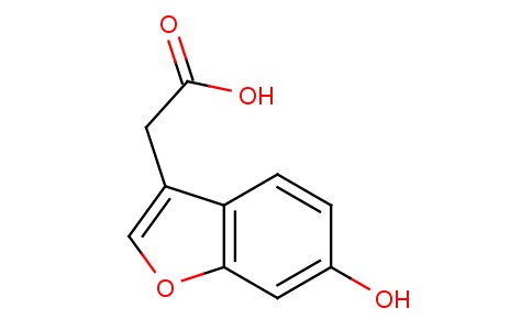 2-(6-Hydroxy-1-benzofuran-3-yl)aceticacid