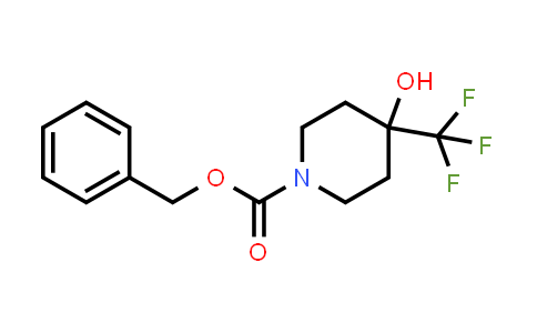 benzyl 4-hydroxy-4-(trifluoromethyl)piperidine-1-carboxylate