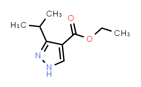 ethyl 3-(propan-2-yl)-1H-pyrazole-4-carboxylate