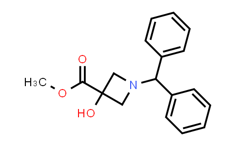 methyl 1-(diphenylmethyl)-3-hydroxyazetidine-3-carboxylate