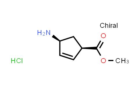 methyl (1R,4S)-4-aminocyclopent-2-ene-1-carboxylate hydrochloride
