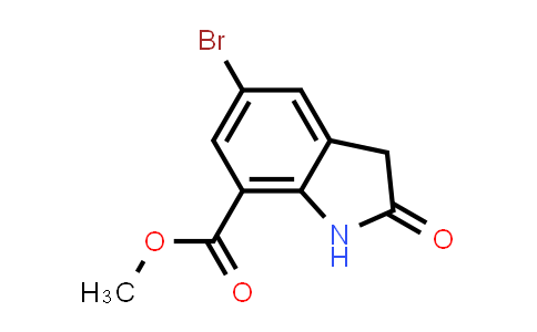 methyl 5‐bromo‐2‐oxo‐2,3‐dihydro‐1h‐indole‐7‐carboxylate