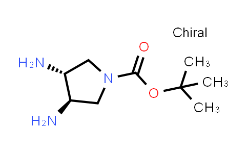 tert-butyl (3R,4R)-3,4-diaminopyrrolidine-1-carboxylate