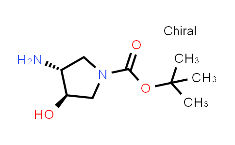 tert-butyl (3R,4R)-3-amino-4-hydroxypyrrolidine-1-carboxylate