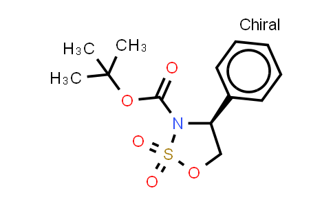 tert-butyl (4S)-2,2-dioxo-4-phenyl-1,2λ,3-oxathiazolidine-3-carboxylate