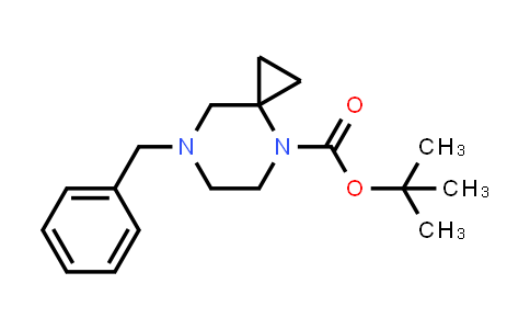 tert-butyl 7-benzyl-4,7-diazaspiro[2.5]octane-4-carboxylate