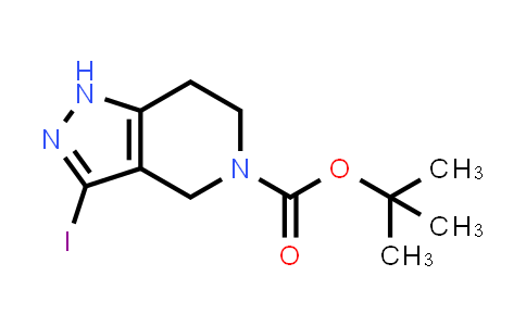 tert-butyl 3-iodo-1H,4H,5H,6H,7H-pyrazolo[4,3-c]pyridine-5-carboxylate