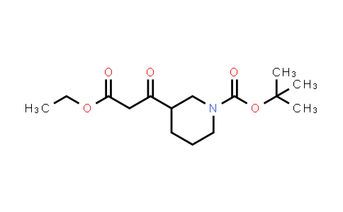tert-butyl 3-(3-ethoxy-3-oxopropanoyl)piperidine-1-carboxylate