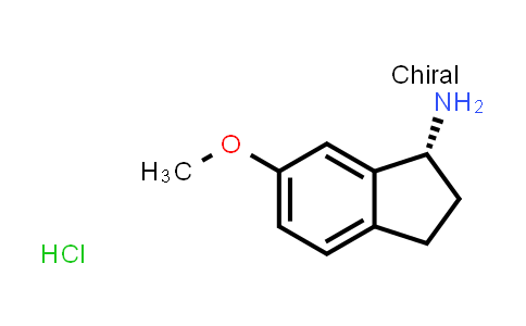 (1R)-6-methoxy-2,3-dihydro-1H-inden-1-amine hydrochloride