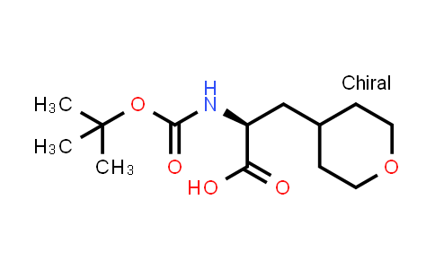 (2S)-2-{[(tert-butoxy)carbonyl]amino}-3-(oxan-4-yl)propanoic acid