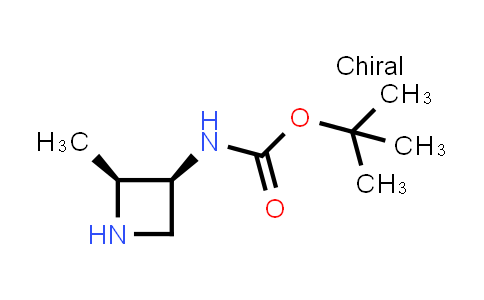tert-butyl N-[cis-2-methylazetidin-3-yl]carbamate