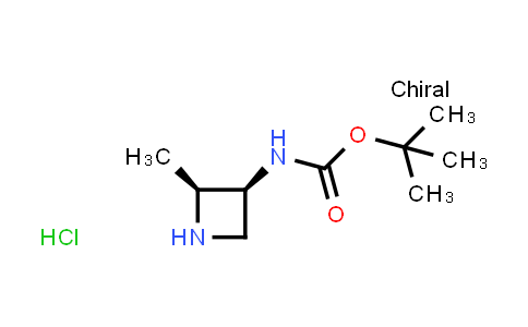 tert-butyl N-[cis-2-methylazetidin-3-yl]carbamate hydrochloride