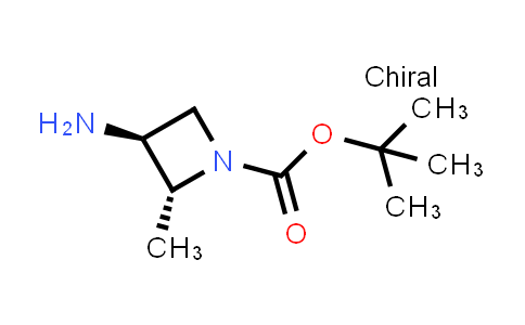 tert-butyl (2R,3S)-3-amino-2-methylazetidine-1-carboxylate