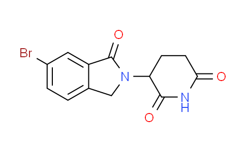 3-(6-bromo-1-oxoisoindolin-2-yl)piperidine-2,6-dione