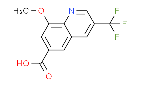 8-methoxy-3-(trifluoromethyl)quinoline-6-carboxylic acid