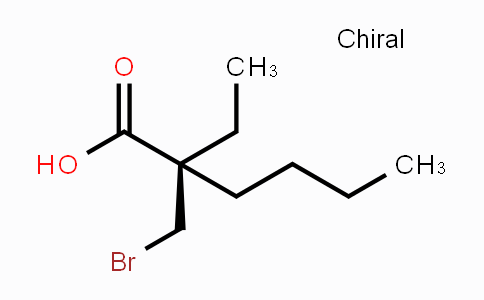 (S)-2-Bromomethyl-2-ethyl hexanoic acid