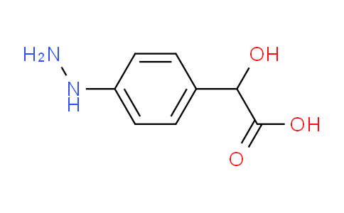 (4-(Carboxy(hydroxy)methyl)phenyl)hydrazine