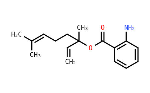 2-氨基苯甲酸-3,7-二甲基-1,6-辛二烯-3-醇酯
