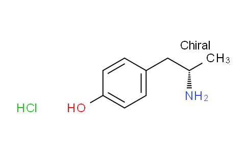 (S)-4-(2-Aminopropyl)phenol hydrochloride