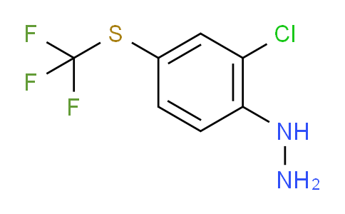 1-(2-Chloro-4-(trifluoromethylthio)phenyl)hydrazine