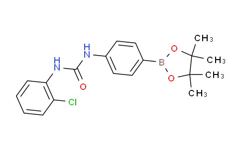 1-(2-Chlorophenyl)-3-(4-(4,4,5,5-tetramethyl-1,3,2-dioxaborolan-2-yl)phenyl)urea