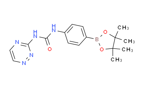 1-(4-(4,4,5,5-Tetramethyl-1,3,2-dioxaborolan-2-yl)phenyl)-3-(1,2,4-triazin-3-yl)urea