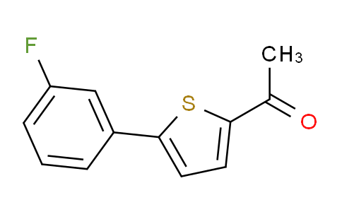 1-(5-(3-Fluorophenyl)thiophen-2-yl)ethanone