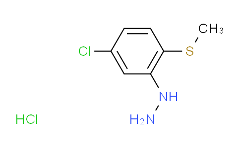 1-(5-Chloro-2-(methylthio)phenyl)hydrazine hydrochloride