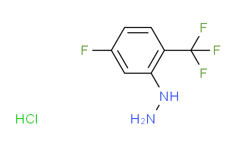 1-(5-Fluoro-2-(trifluoromethyl)phenyl)hydrazine hydrochloride