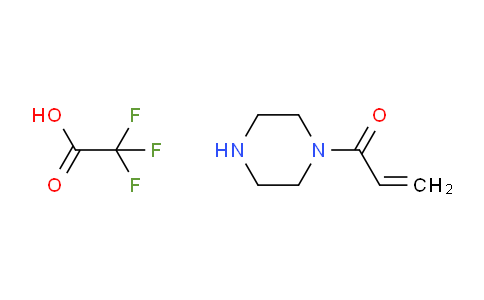 1-(Piperazin-1-yl)prop-2-en-1-one trifluoroacetic acid salt