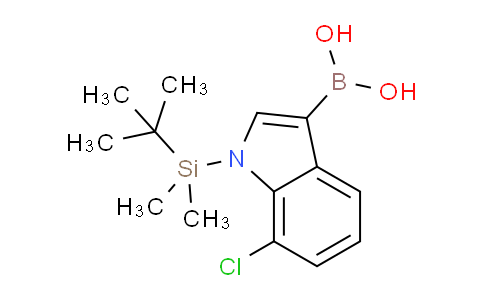 1-(tert-Butyldimethylsilyl)-7-chloro-1H-indol-3-ylboronic acid