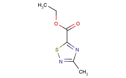 3-Methyl-[1,2,4]thiadiazole-5-carboxylic acid ethyl ester