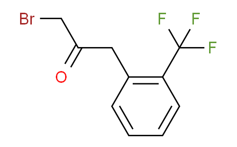 1-Bromo-3-(2-(trifluoromethyl)phenyl)propan-2-one