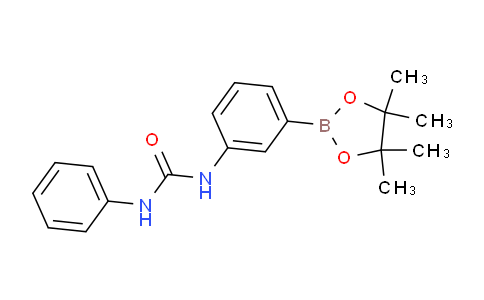 1-Phenyl-3-(3-(4,4,5,5-tetramethyl-1,3,2-dioxaborolan-2-yl)phenyl)urea