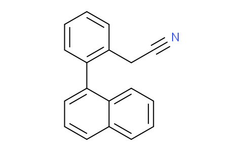 2-(2-(Naphthalen-1-yl)phenyl)acetonitrile