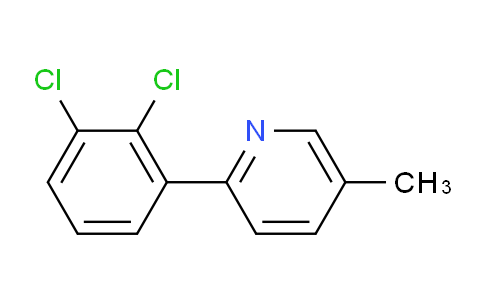 2-(2,3-Dichlorophenyl)-5-methylpyridine